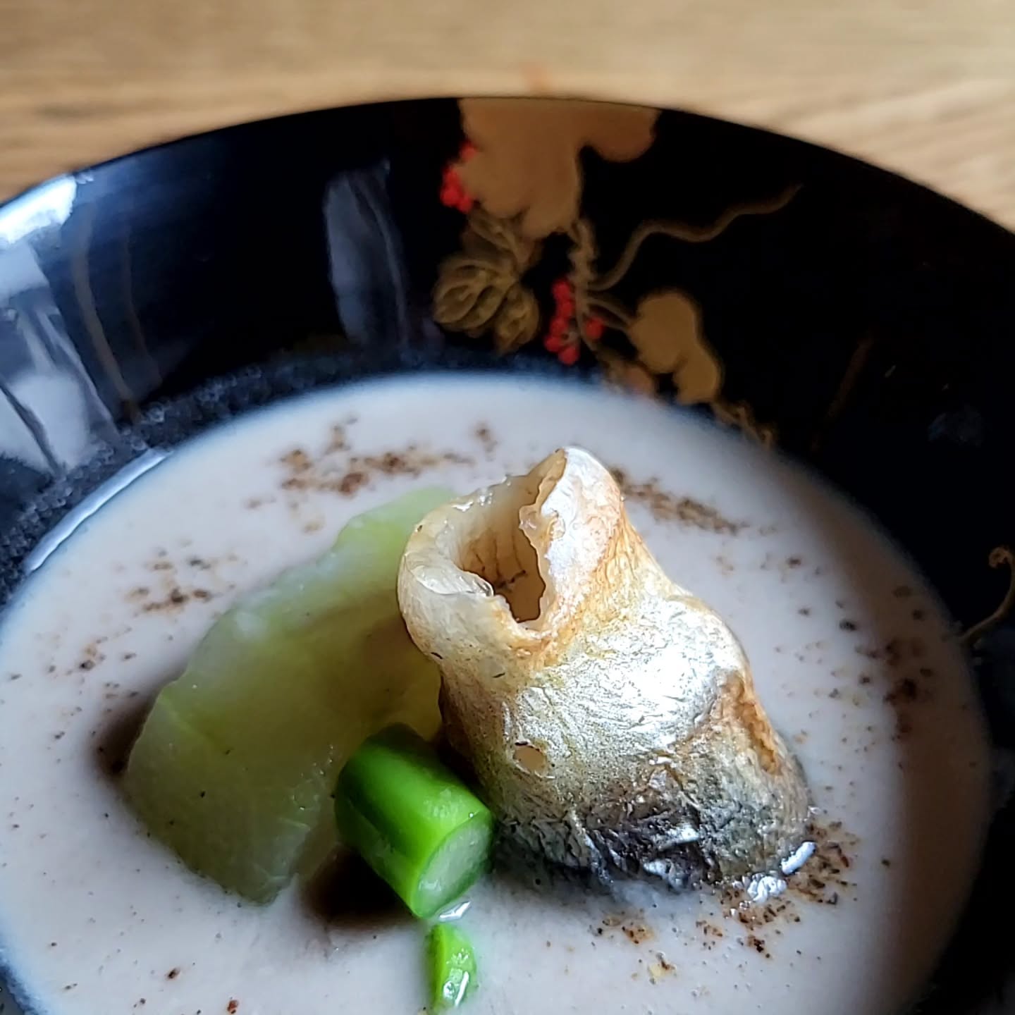 来月の料理
「鮎すりながし」　完成。

#浦和ディナー　 #浦和和食　 #コース料理　
#日本酒　 #ジビエ　 #あがりふじ　 
※※※※※※※※※※※※※※※※
ご予約はこちらからどうぞ
https://edisone.jp/agarifuji/

料理とお酒　あがりふじ

浦和区東仲町15-16 1階
0486063154

定休日　月曜

営業時間
12:00〜23:00　※最終入店21:00
(12:00～17:00は２日前までにご予約お願いします)